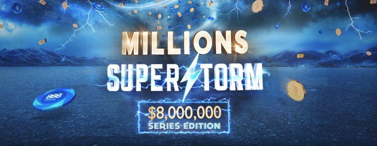 888Poker Launch $8,000,000 GTD SUPERSTORM