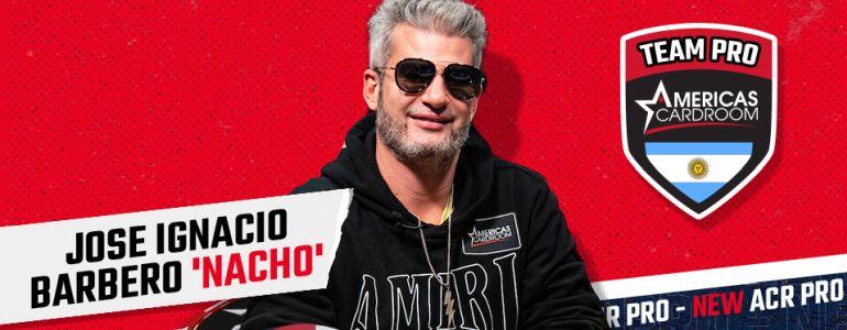 Americas Cardroom Adds Jose Ignacio “Nacho” Barbero to Team Pros