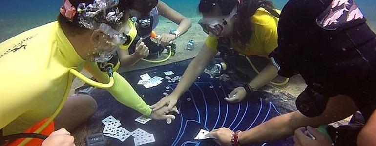 Divers in Egypt Bring Poker to the Sharks