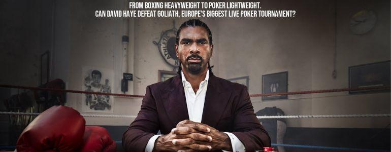 Former Heavyweight Champ David Haye Takes on His Toughest Opponent Yet in David vs Goliath Poker Documentary