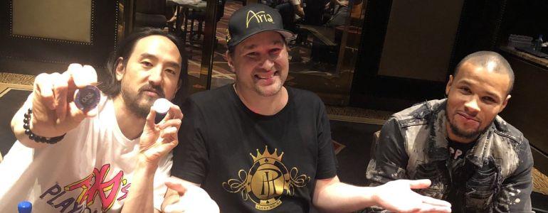 Hellmuth’s WSOP kicks off with DJ Aoki and world boxing champ Eubank Jr!