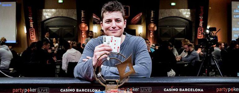 Jake Schindler Wins PartyPoker €100,000 Super High Roller For €1,750,000