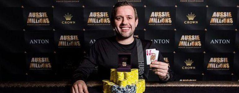 Kenny Hallaert Defeats Dzmitry Urbanovich In Aussie Millions $1,150 NLH Turbo Shot Clock For A$59,535