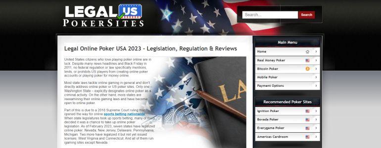 Legal US Poker Sites Brand Profile - Vimarsana News