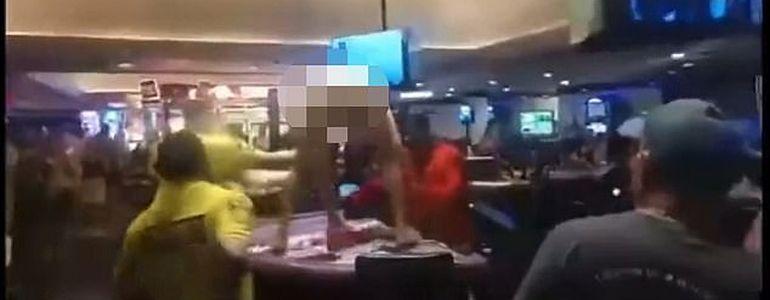 Naked Man Dancing on Poker Table at Harrah's Casino Arrested Naked Man Dancing on Poker Table at Harrah's Casino Arrested