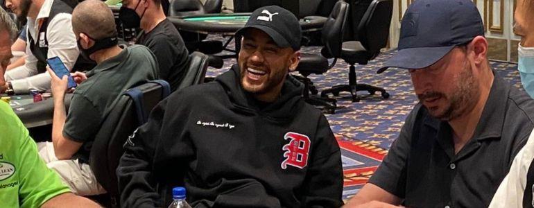 Neymar Junior Competes in the 2022 WSOP