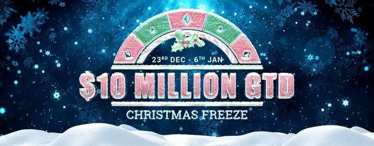 Partypoker Add Surprise $10million Christmas Freeze Series