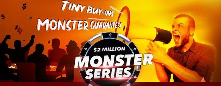 partypoker Revamps Monster Series Returning with $2 Million in Guarantees