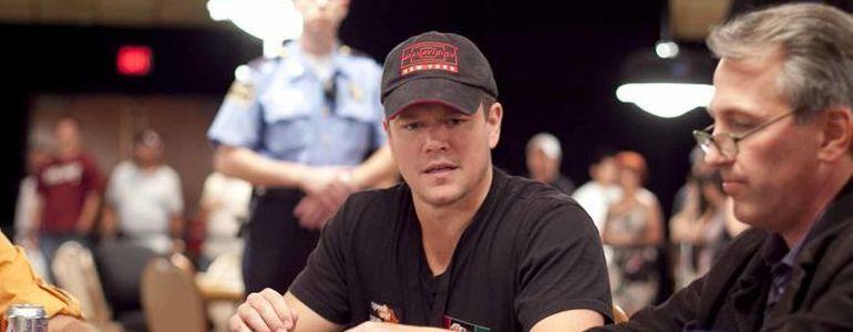 That Time Matt Damon Played in the WSOP