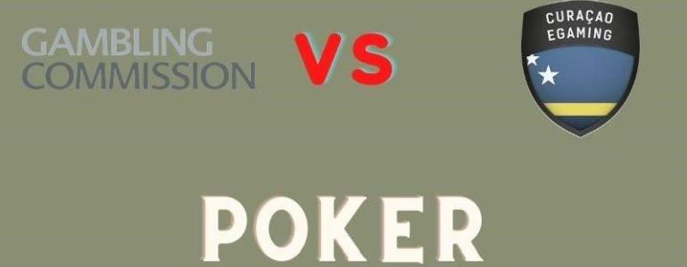 UKGC Vs Curacao Poker Rooms