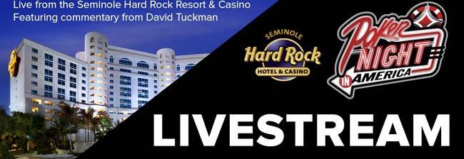 Poker Night in America Visits Seminole Hard Rock Poker Night in America Visits Seminole Hard Rock