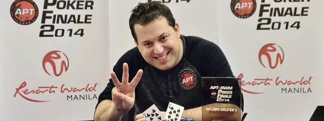 Asian Poker Tour Goes to Sam Razavi - For the Third Time Asian Poker Tour Goes to Sam Razavi - For the Third Time