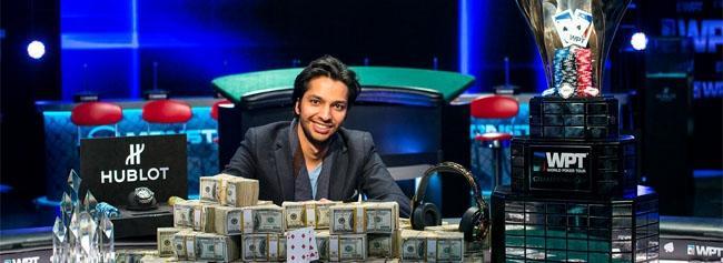 Mohsin Charania Takes Down Five Diamond World Poker Classic for his Second WPT Title