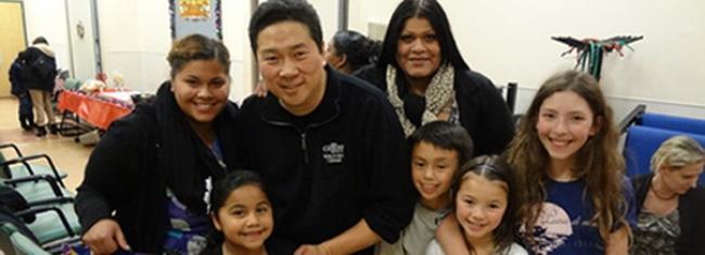 Bernard Lee's Full House Charity Program Donates Gifts to Children