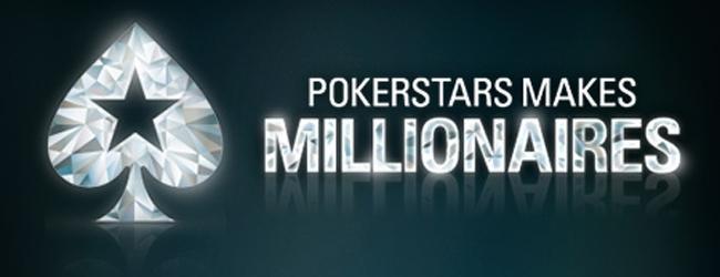 PokerStars makes millionaires