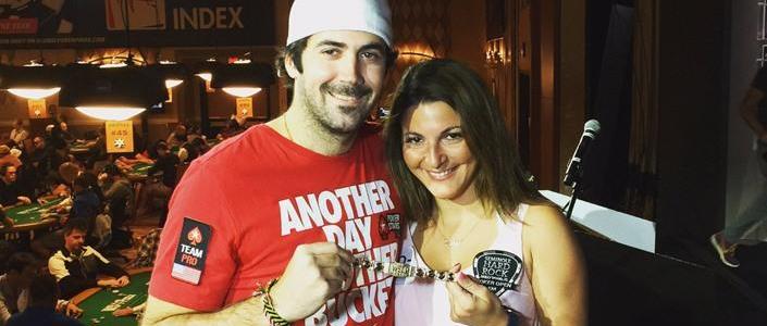 Mercier Proposes to Barbour at WSOP