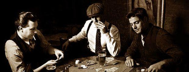 great old ones playing poker colorized