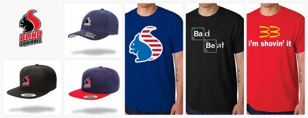 PokerTube’s Special Blind Squirrel Apparel Deal! PokerTube’s Special Blind Squirrel Apparel Deal!