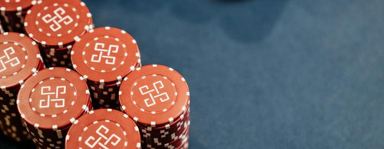 Stacks of casino chips